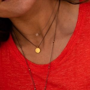 Bronwen Herkimer Diamond w/ 24K Gold Necklace